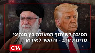 "הם מפחדים מישראל": הסיבה לשיתוף הפעולה בין מנהיגי ערב - והקשר לאיראן (חדשות ערוץ 14) - התמונה מוצגת ישירות מתוך אתר האינטרנט יוטיוב. זכויות היוצרים בתמונה שייכות ליוצרה. קישור קרדיט למקור התוכן נמצא בתוך דף הסרטון