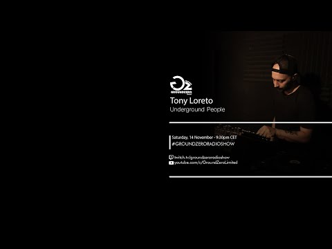 Tony Loreto - Underground People GZLRS019