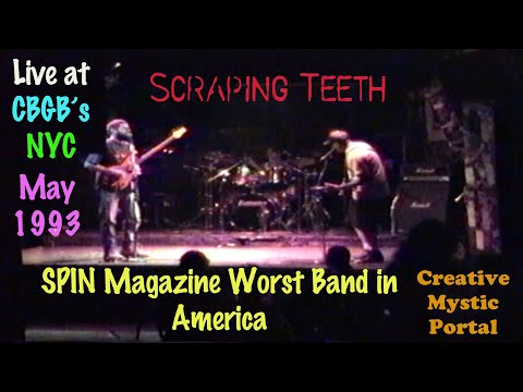 SCRAPING TEETH Live at CBGB's NYC May 1993 Spin Magazine