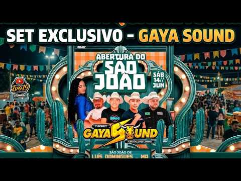 DJ MALUKINHO O DOIDO LUÍS DOMINGUES-MA O INCRÍVEL GAYASOUND ABERTURA DO SÃO JOÃO 1ª PARTE 14-06-2026