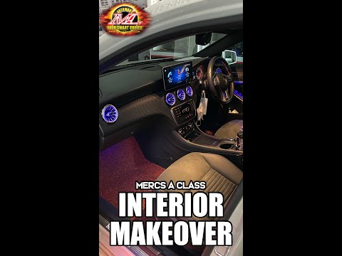 Mercs A Class Interior Makeover