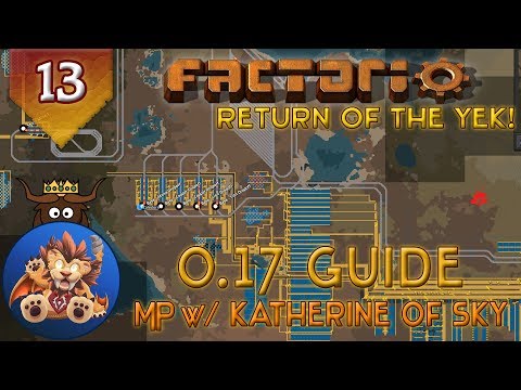 Factorio - 0.17 Guide w/KoS - Functional Train Network - Katherine the Road Builder - EP13
