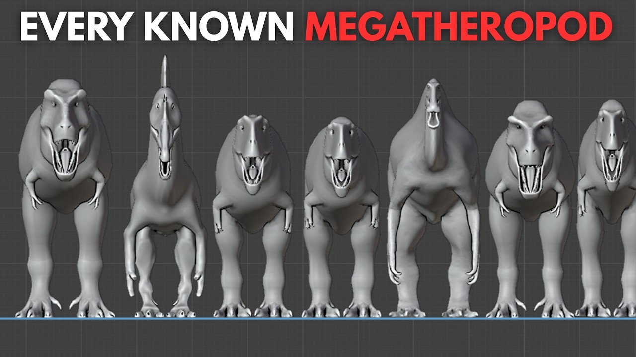 Every Known Megatheropod | Evolution’s Answer to Dragons