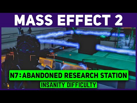 Mass Effect 2 - Abandoned Research Station - N7 Mission - Insanity Walkthrough