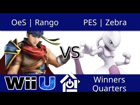 Winter Castle  - OeS | Rango (Ike) vs PES | Zebra (MewTwo) - Smash 4 Winners Quarters
