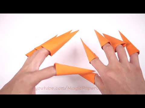 $04 easy origami claws$