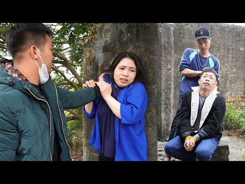 The wife was captured by terrorists after rescuing her husband and helping him successfully escape.