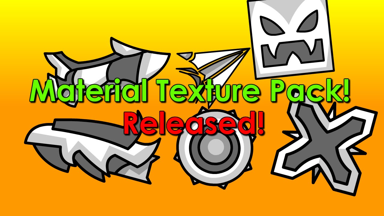 [Geometry Dash] Material Texture Pack Released!