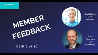 Axio Customer Testimonials | Dave White and Scott Aaronson of EEI,  6 of 10