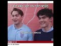 Kit Connor and Joe Locke on the uk news for #Heartstopper season 3 #shorts