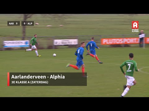 Samenvatting Aarlanderveen - Alphia (zaterdag 21 december)