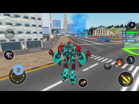 Multi Robot Bike Transform Dino Robot Car Game - Android Robot Gameplay