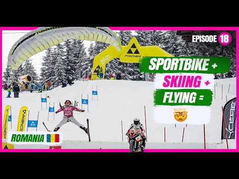 Attempting to Combine Flying, Skiing & Sportbikes in Romania (IT'S NOT EASY!) - Ep. 18
