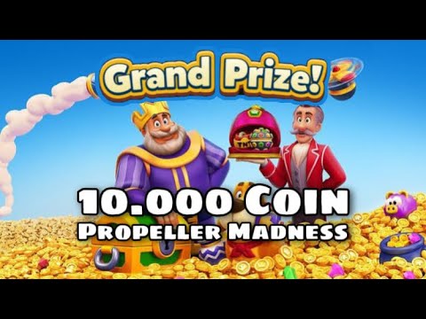 Royal Match “ Grand Prize “ Propeller Madness 10.000 Coin | Yacht Royal League Round 175