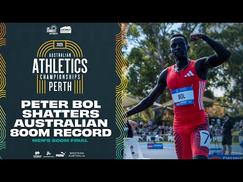 Men's 800m Final | 2025 Australian Athletics Championships