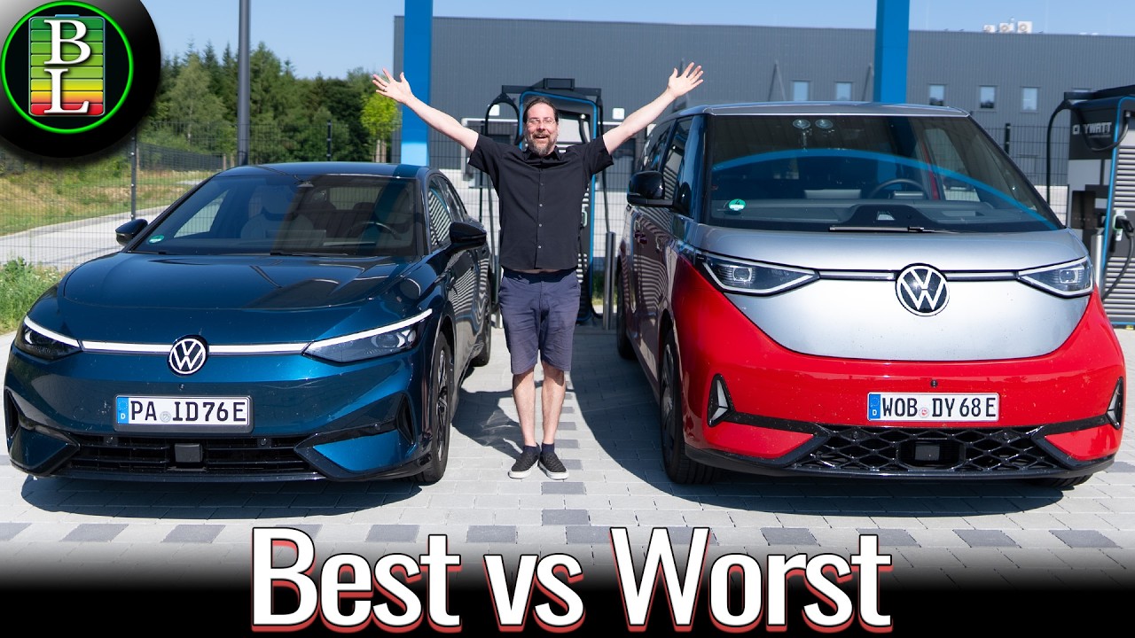 Most Efficient vs Least VW ID - ID.7 vs ID.Buzz GTX