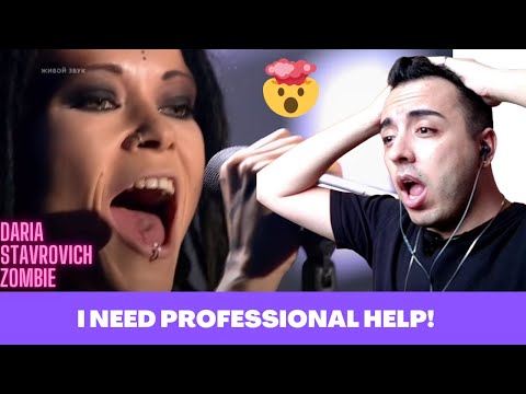 Reaction Daria Stavrovich  «Nookie» «Zombie» The Cranberries  Zombie cover The Voice Russia 2016