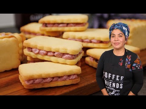 Lemon sandwich cookies 🍋