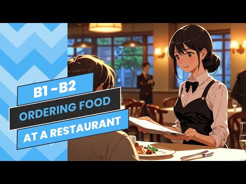 Ordering Food at a Restaurant | Daily Deutsch Conversation B1-B2