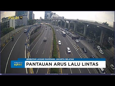NTMC POLRI - PANTAUAN ARUS LALU LINTAS SIANG 03/11/2025