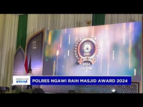 POLRES NGAWI RAIH MASJID AWARD 2024