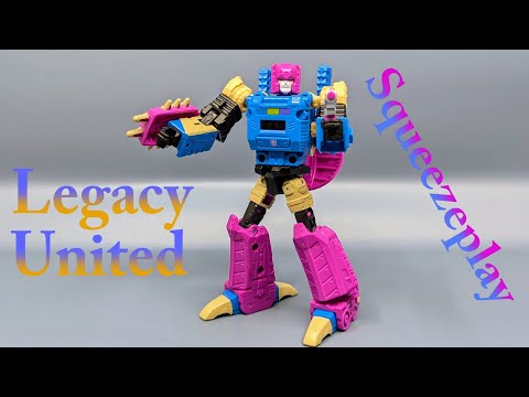 Chuck's Reviews Transformers Legacy United G1 Universe Squeezeplay