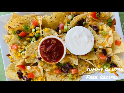 Quick and Easy Nachos Recipe | Gluten Free Snack For Parties | Easy Snack | Nachos Recipe