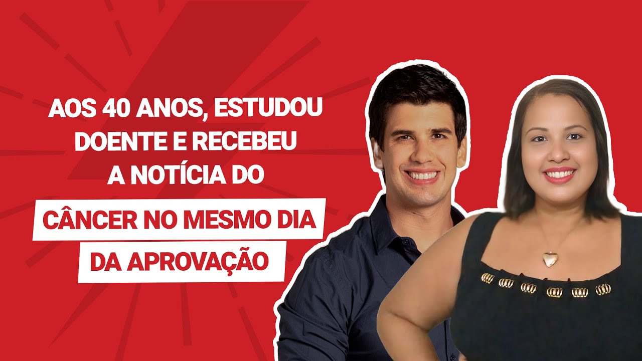 Aos 40 anos, estudou doente e recebeu a notícia do câncer no mesmo dia da aprovação | Leilane Mamede