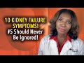 Kidney Failure Symptoms: 10 Signs Most People Will Miss!
