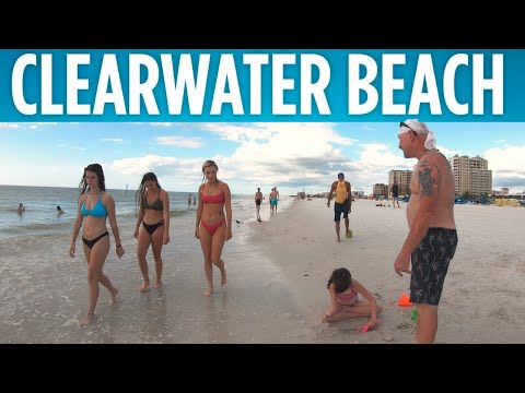 CLEARWATER BEACH FLORIDA 2020 OCTOBER Walk Tour USA Travel Vlog
