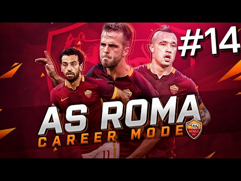 FIFA 16 AS Roma Career Mode - CHAMPIONS LEAGUE SEMI FINAL vs BARCELONA! - S1E14