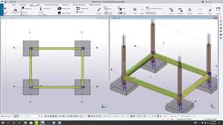 13. Tekla Structures Tutorials | how to copy reinforcement to other members in Tekla structures 2021