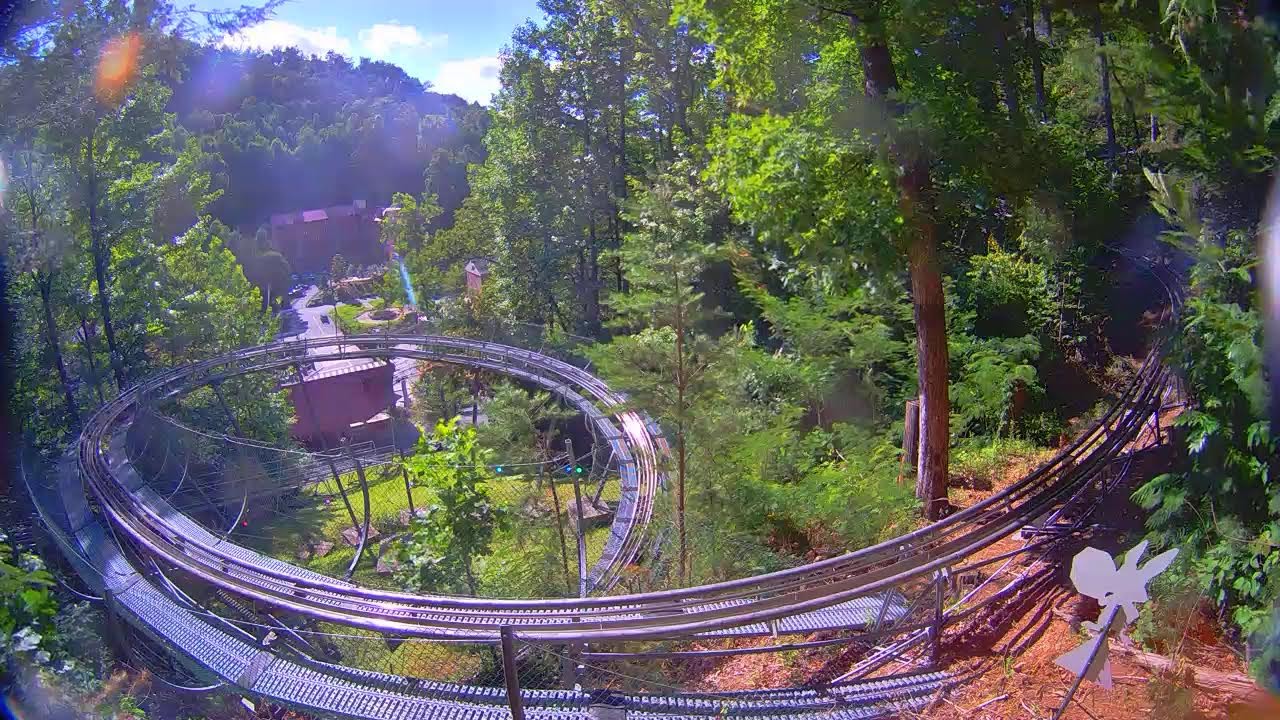Live webcam view of Moonshine Mountain Coaster