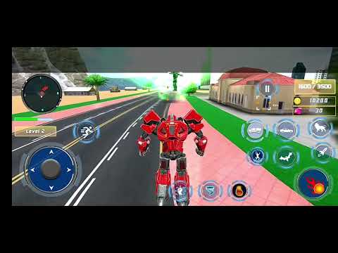 Lion Robot Transformation Game - Android Gameplay