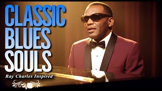 Full Album 2025 Ray Charles-Inspired Classic Blues Playlist Music of Love Heartbreak Songs