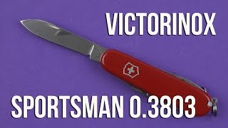 Victorinox Sportsman with keyring (0.3803) - відео 1