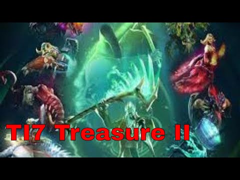 Dota 2 : TI7 Immortal Treasure II Chest opening and review!
