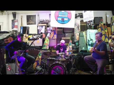 Greg T Wachala Trio performing LIVE at The House of Guitars 12-7-2013