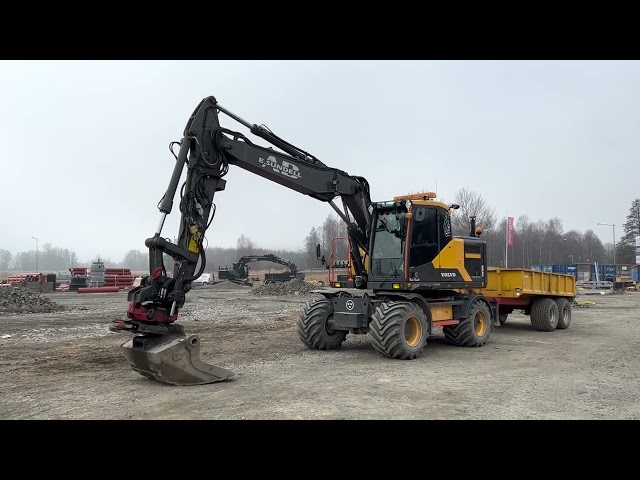 870587 Wheel excavator Volvo EW160E, 8765h -16