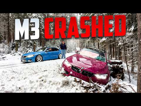 We DESTROYED two M3 F80 chasing some Snow in Croatia!