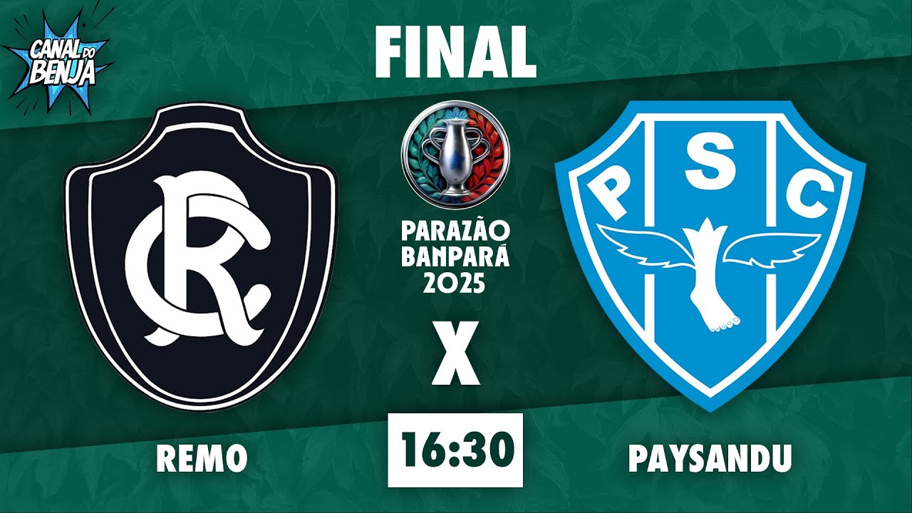 AO VIVO E COM IMAGENS: REMO X PAYSANDU | FINAL | PARAZÃO 2025