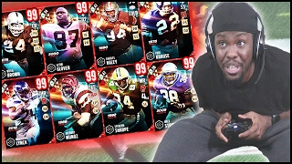 MUT 17 - ALL 99 OVERALL BOSS ULTIMATE LEGENDS ON THE SAME TEAM!  (Madden 17 Ultimate Team)