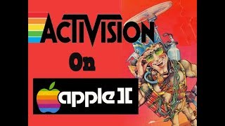 Activision Games on Apple IIe