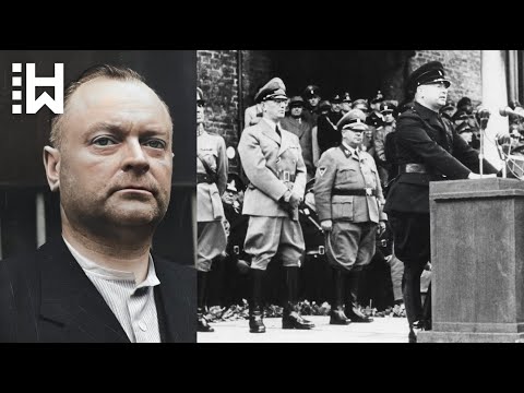 Execution of Nazi collaborator & thief whom Hitler named " Führer of Dutch People" - Anton Mussert