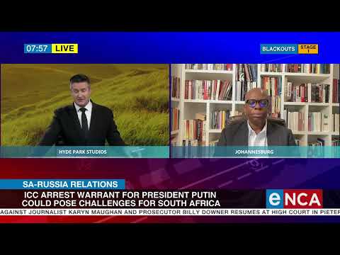 Discussion ICC arrest warrant for President Putin could pose challenges for South Africa