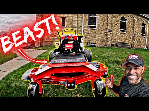 Is This the Ultimate Stand-On Mower? Toro Grandstand HDX 72”
