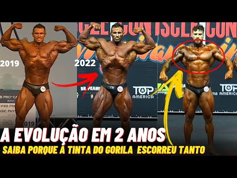 A EVOLUÇÃO QUE O JAVORSKI PRECISA PRA IR BEM NO OLYMPIA | ERROS NA PINTURA DO GORILA!