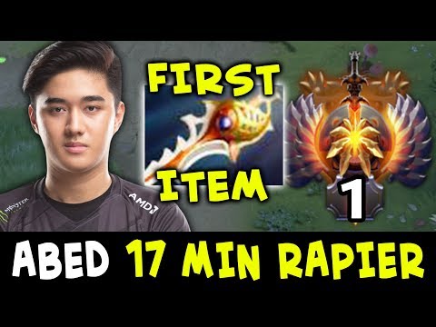 RAPIER FIRST ITEM — TOP-1 RANK Abed