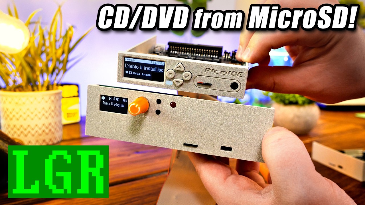 At last! New IDE Optical Drive Emulators for Retro PCs