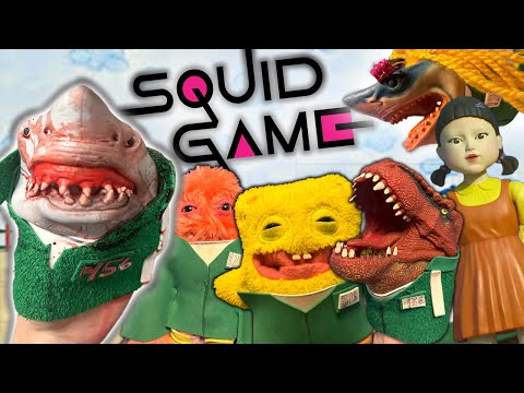 SHARK PUPPET Enters SQUID GAME!